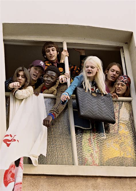 For Gucci Dans Les Rues the eclectic Gucci tribe are 